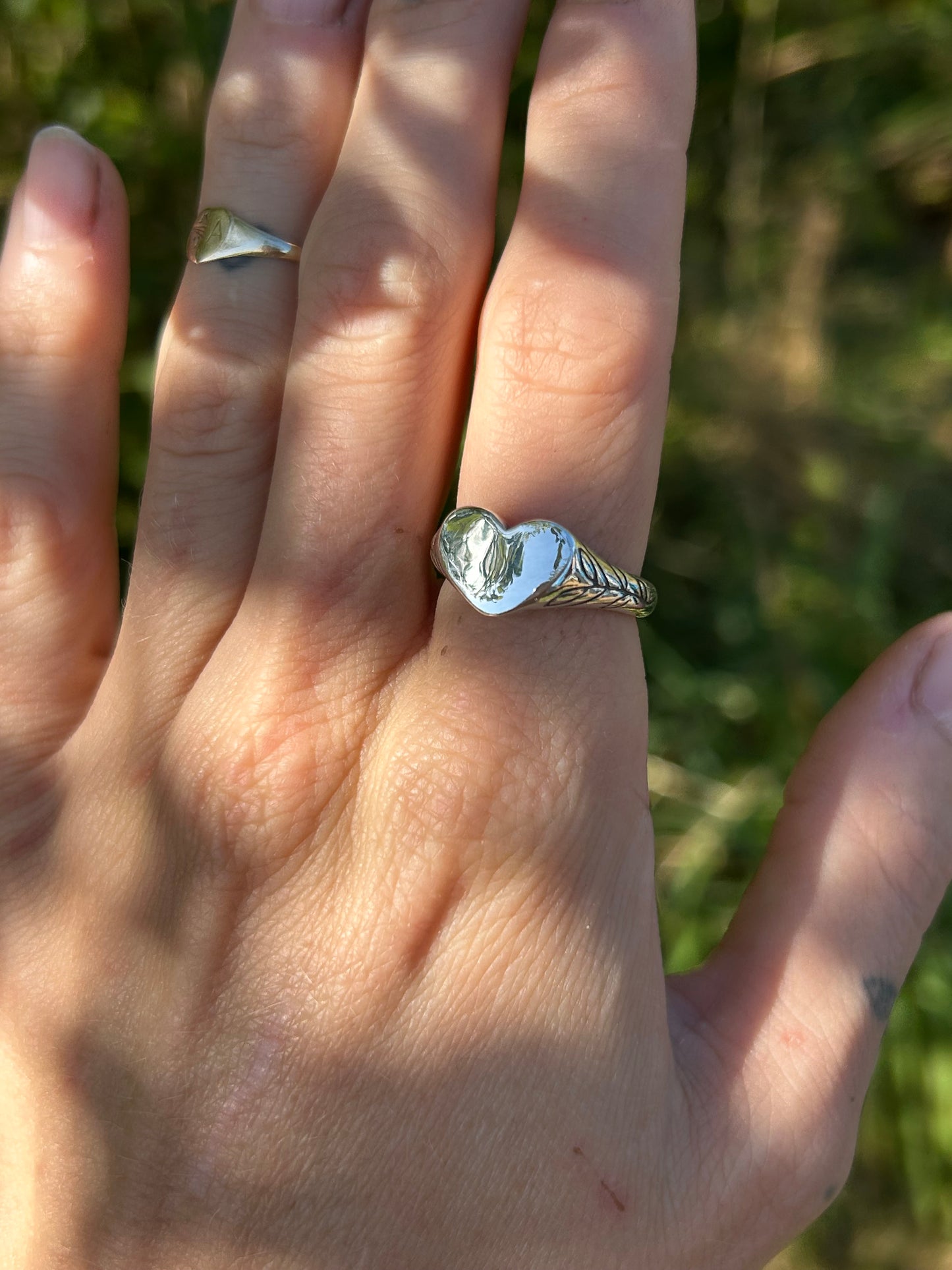 Heart Signet Ring