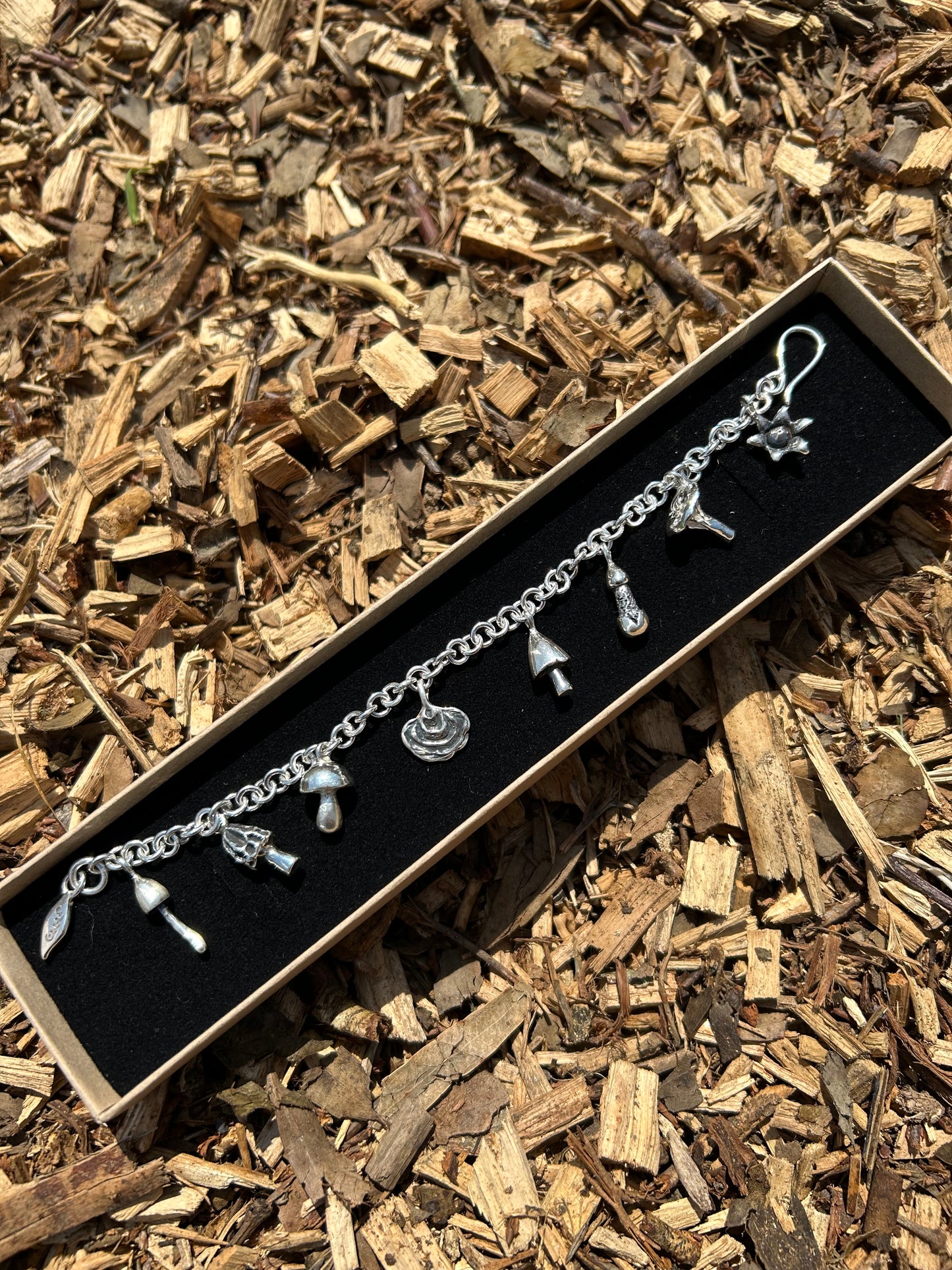 Fungi Charm Bracelet - MADE TO ORDER