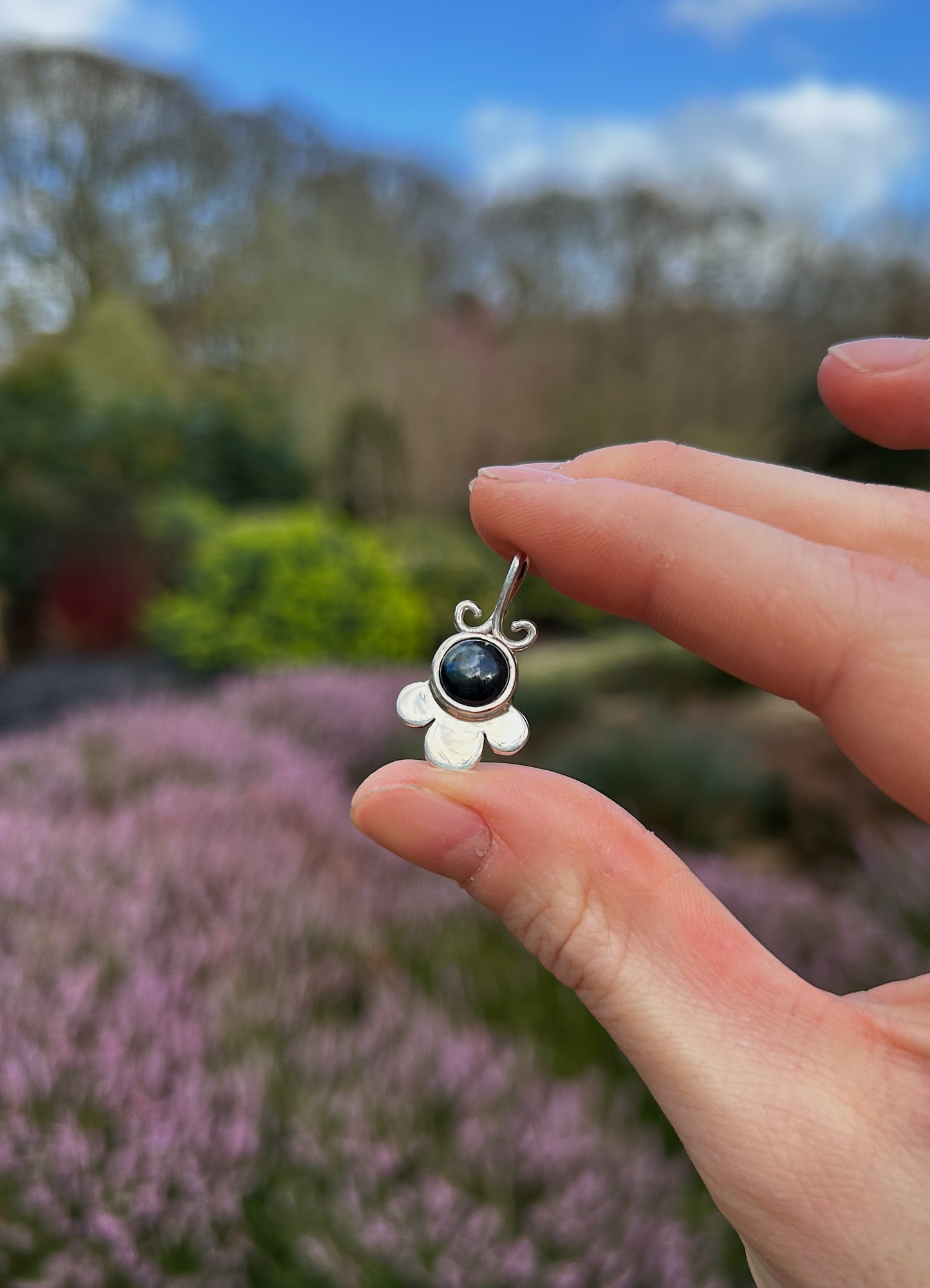 Sweetheart flower necklace #2
