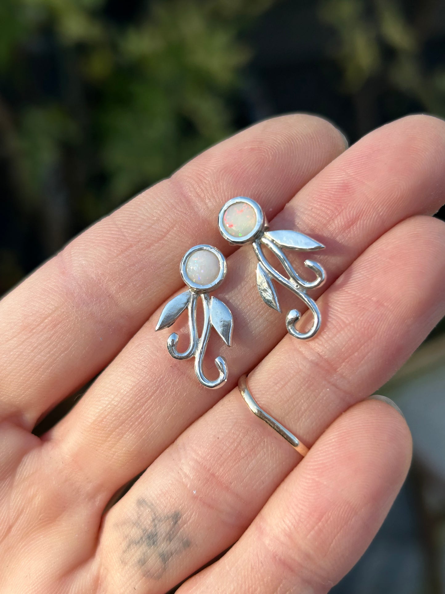 Opal Vine Studs