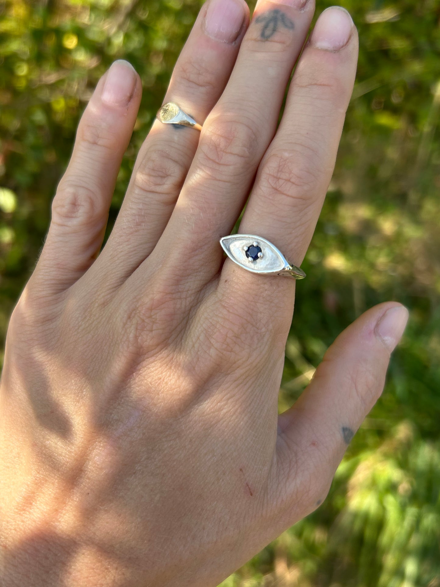 Eye Signet Ring