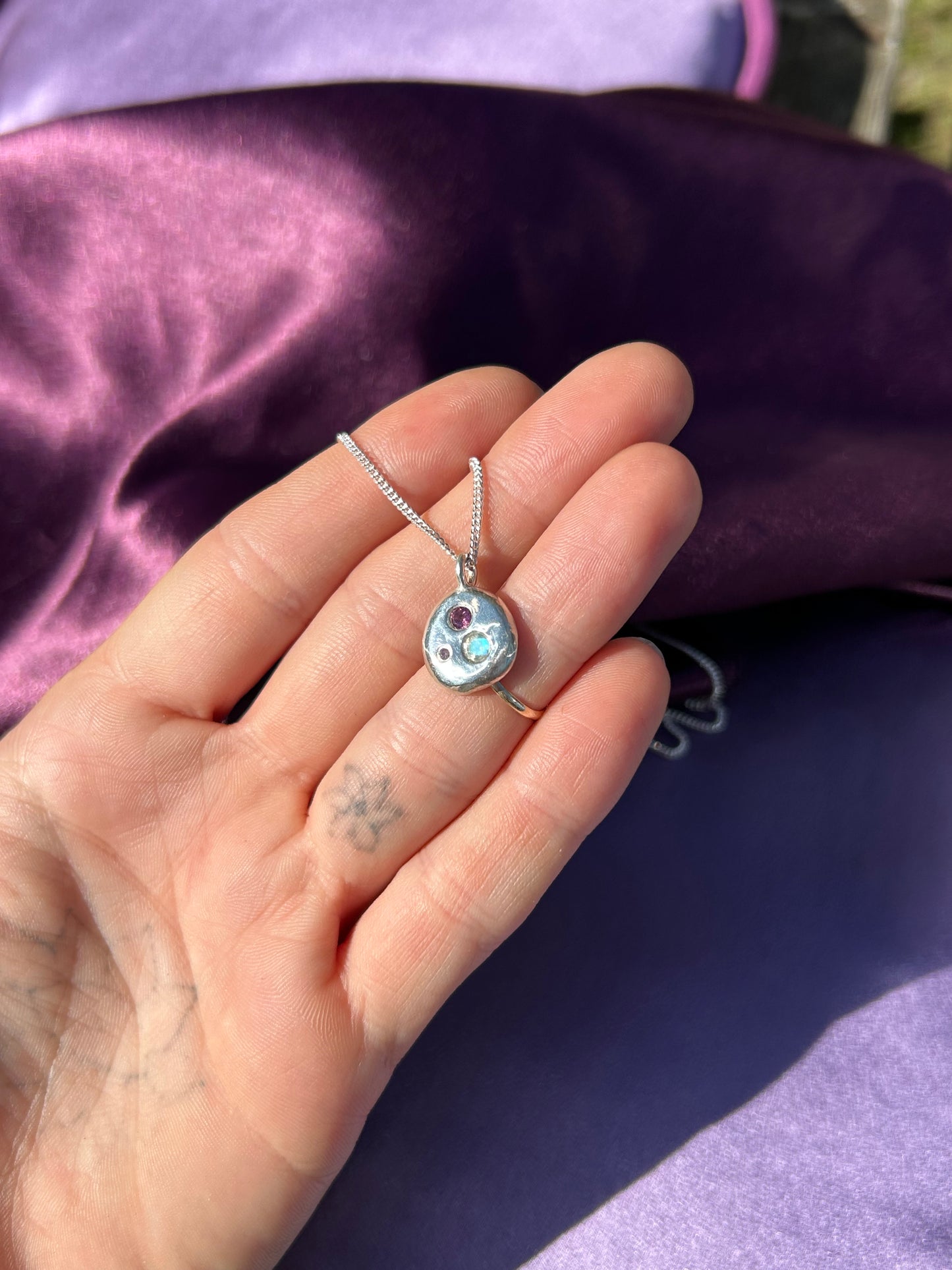 Sunrise Nugget Pendant