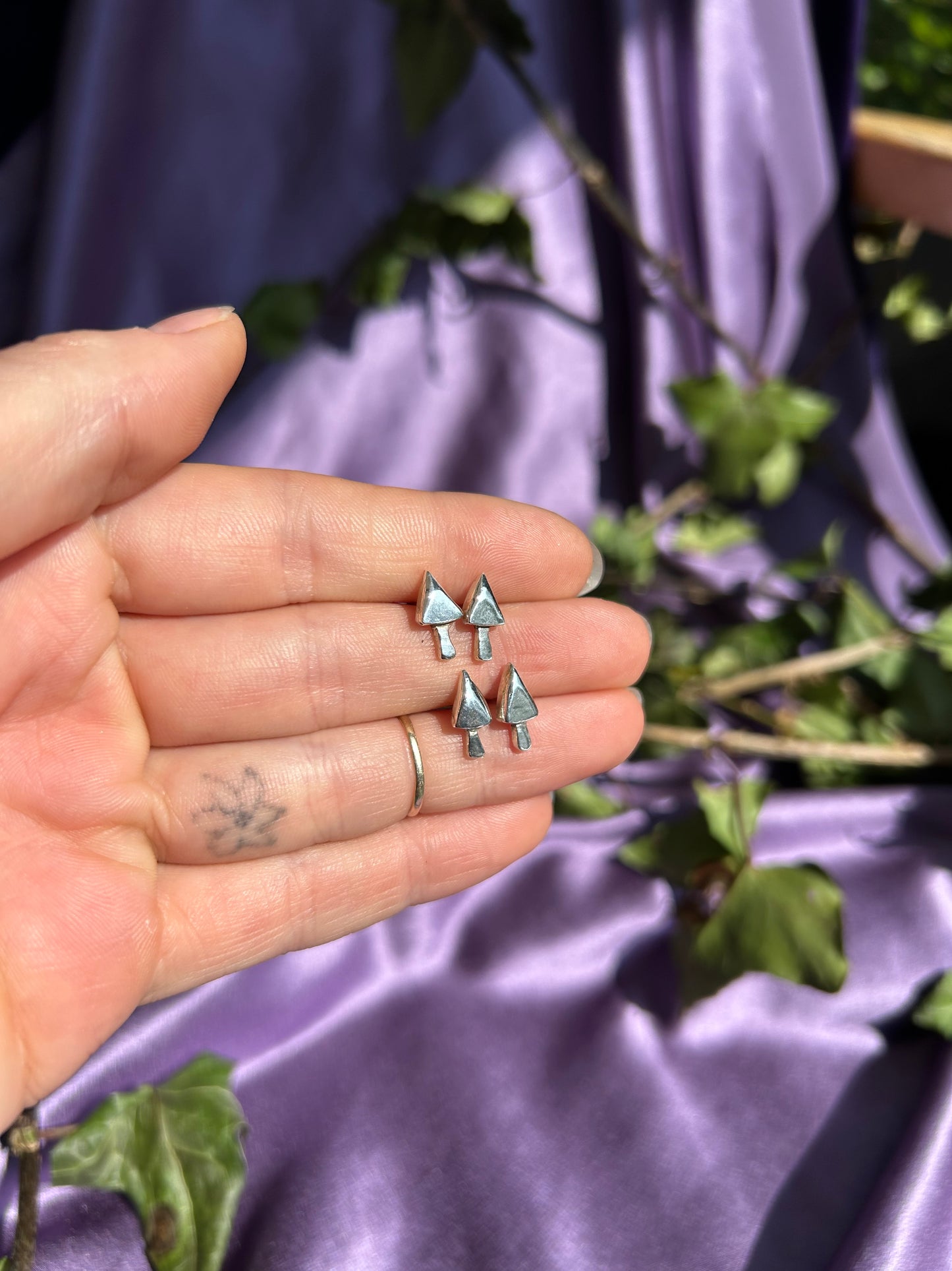 Waxcap Mushroom Studs