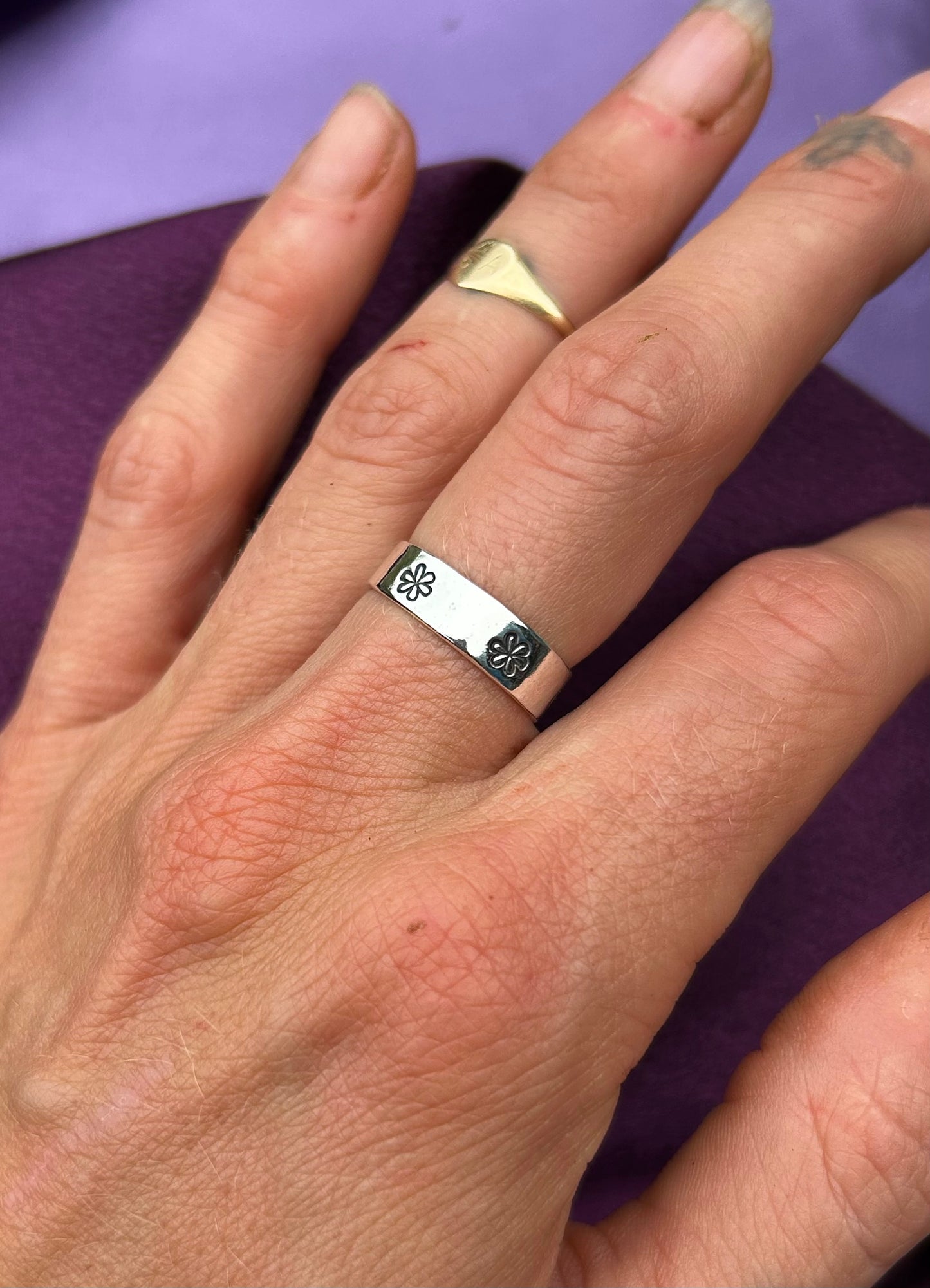 Flower Stacking Ring