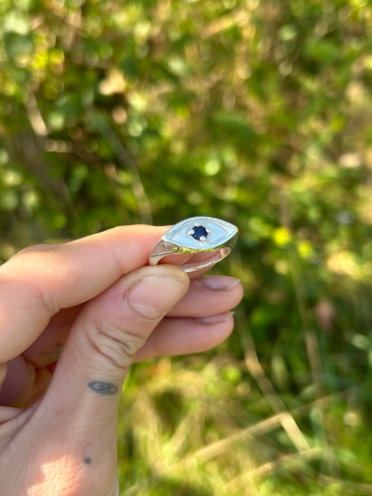Eye Signet Ring