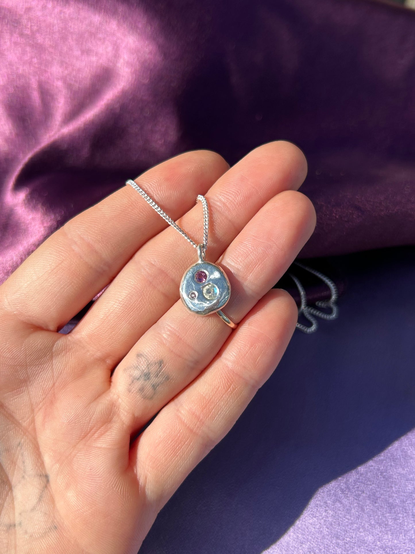 Sunrise Nugget Pendant