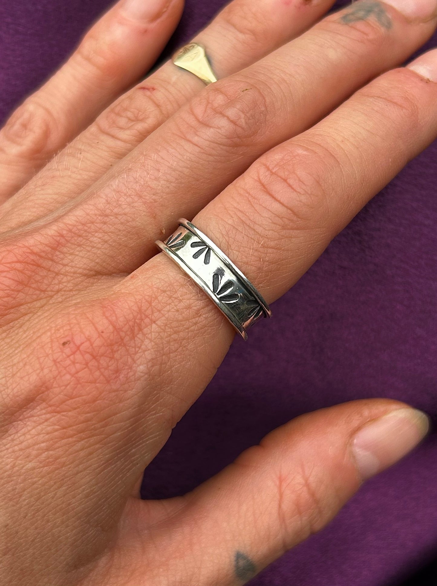 The Barrel Band Ring