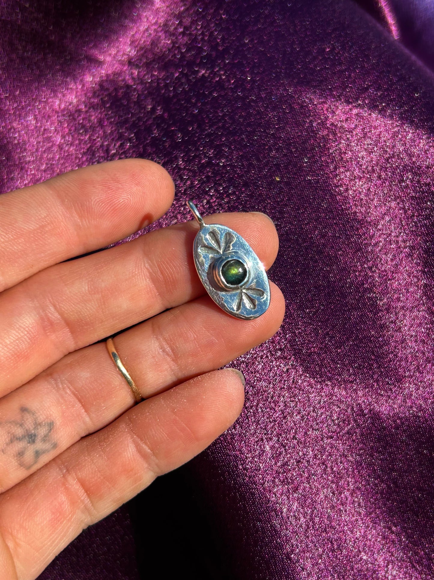 Oval Petal Necklace #1