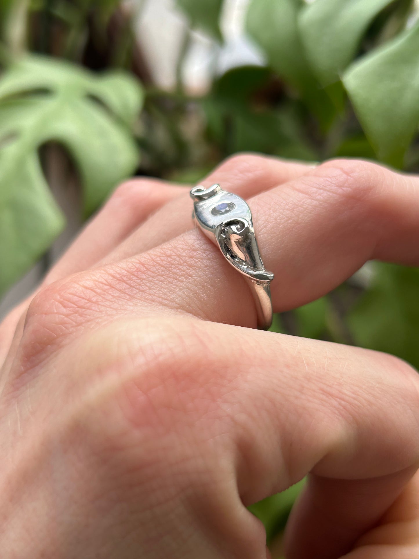 Dew Drop Signet Ring