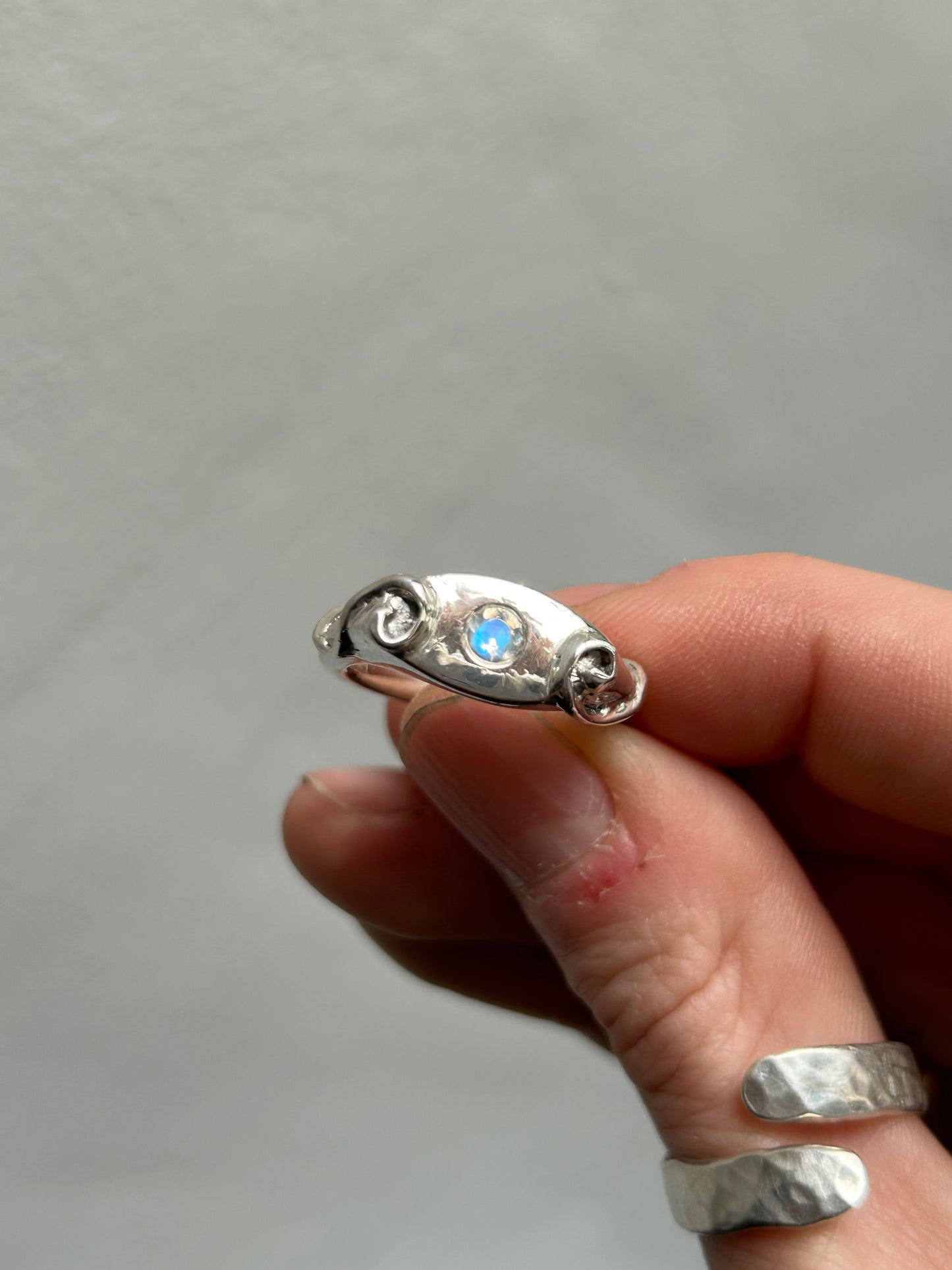 Dew Drop Signet Ring