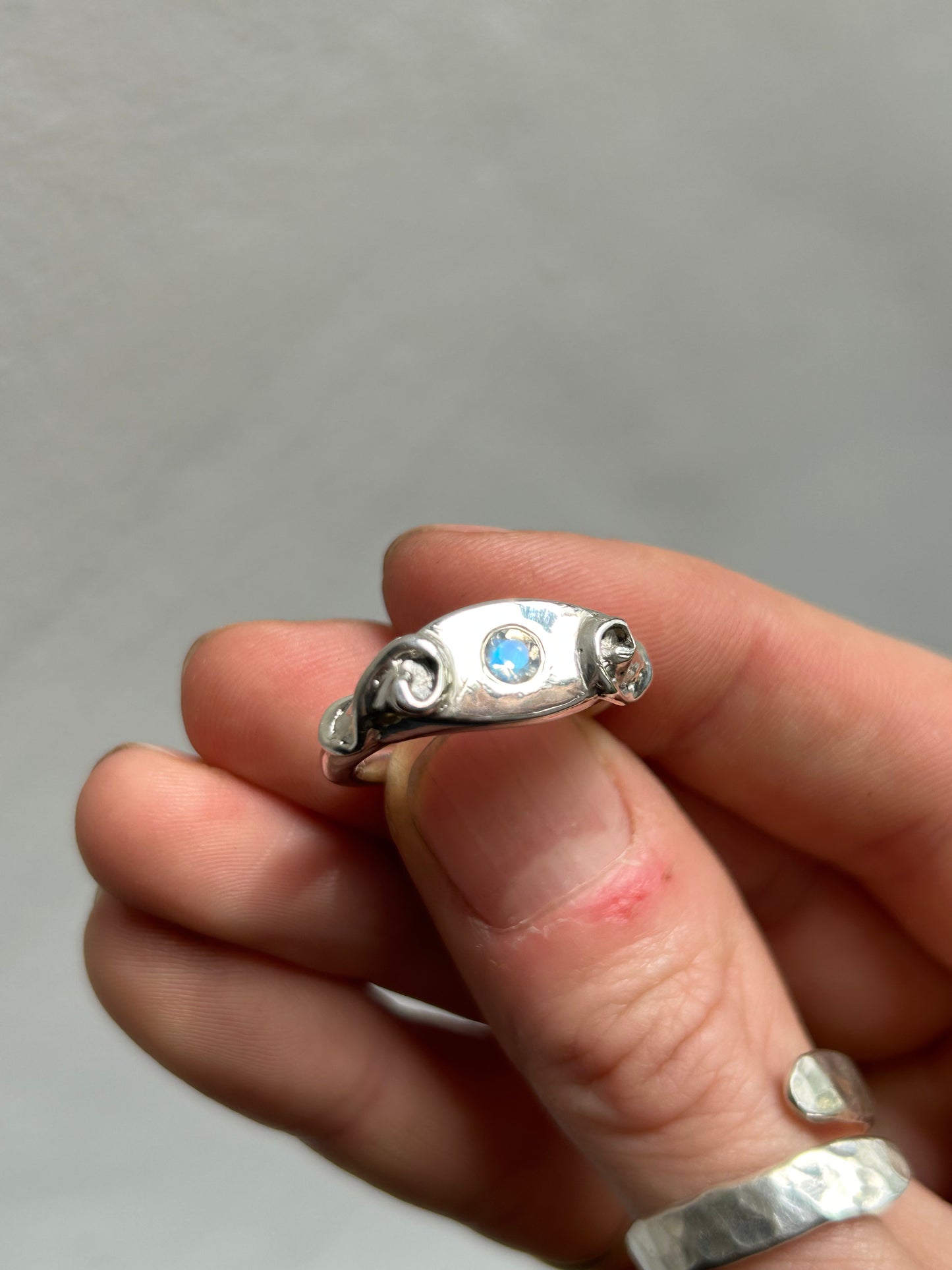 Dew Drop Signet Ring
