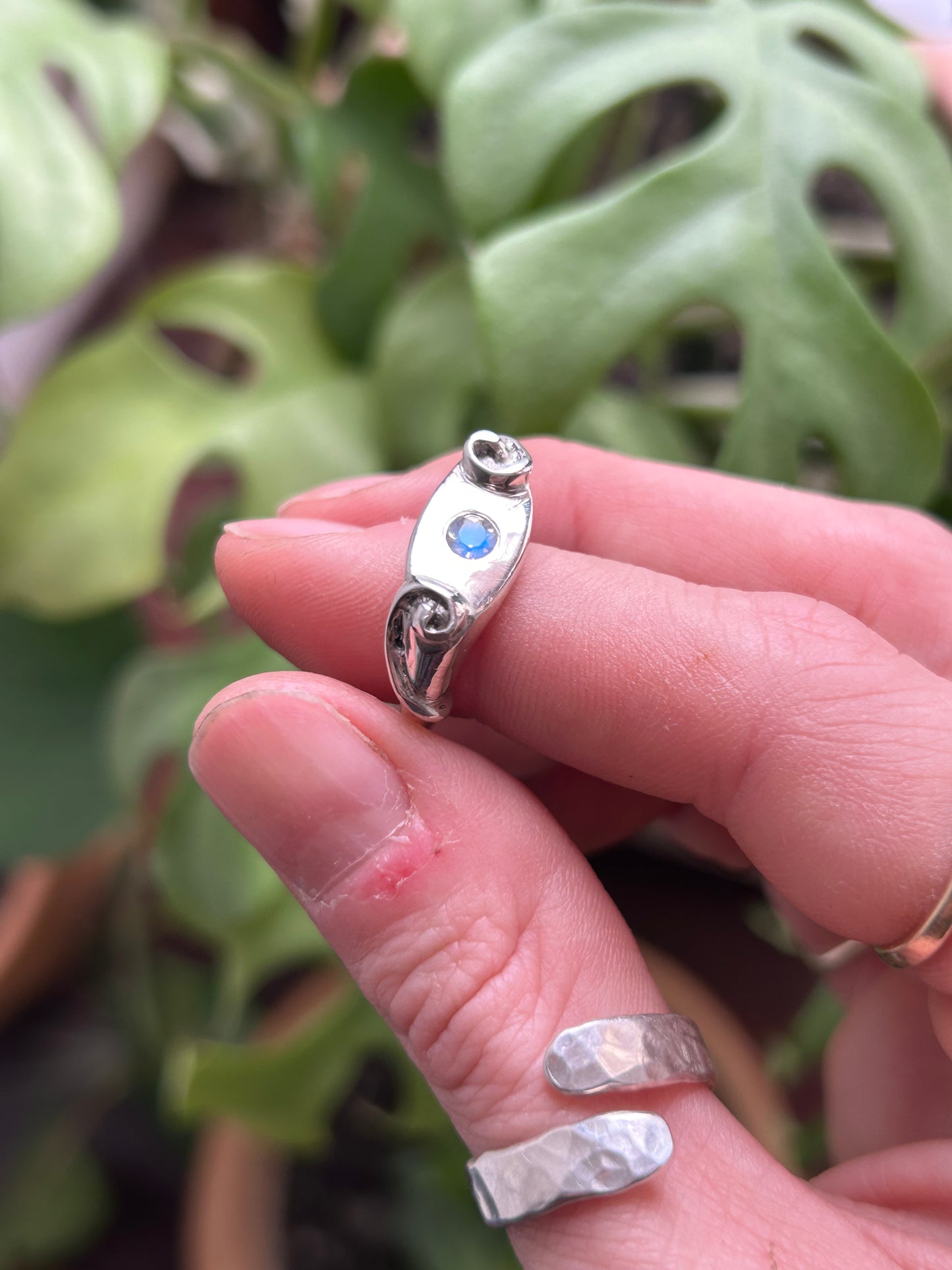 Dew Drop Signet Ring