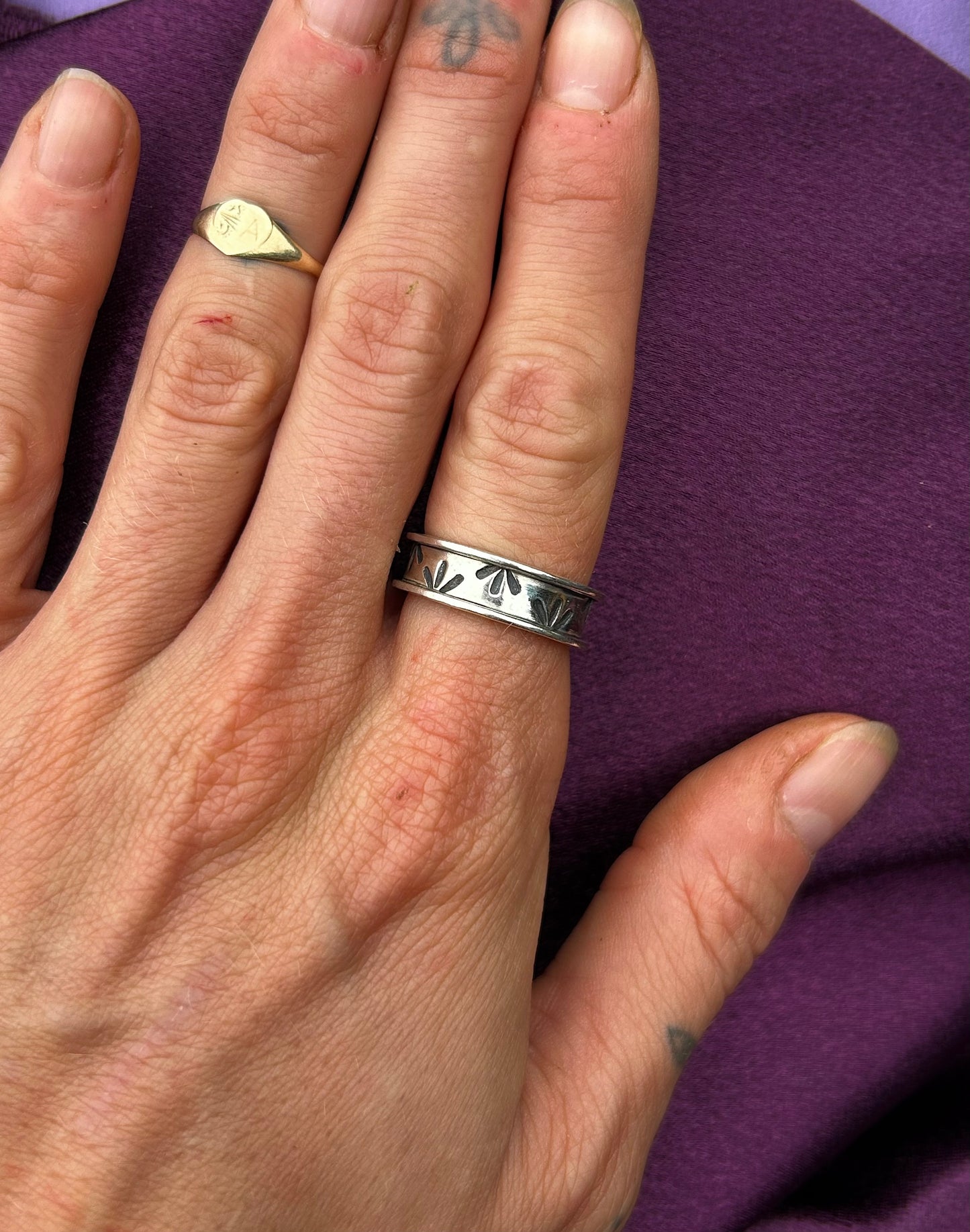 The Barrel Band Ring