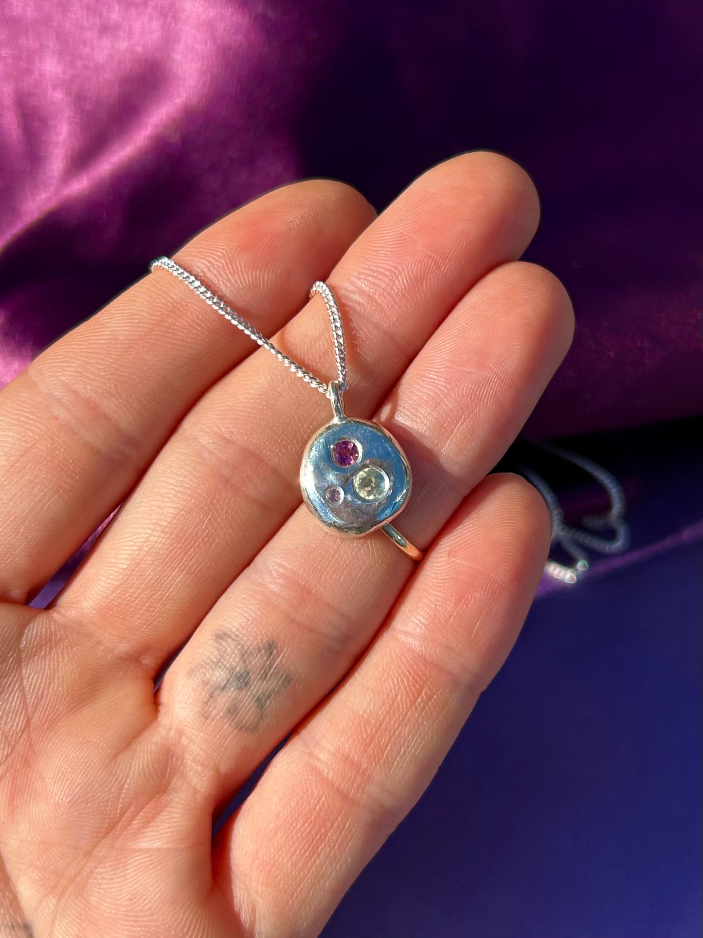 Sunrise Nugget Pendant