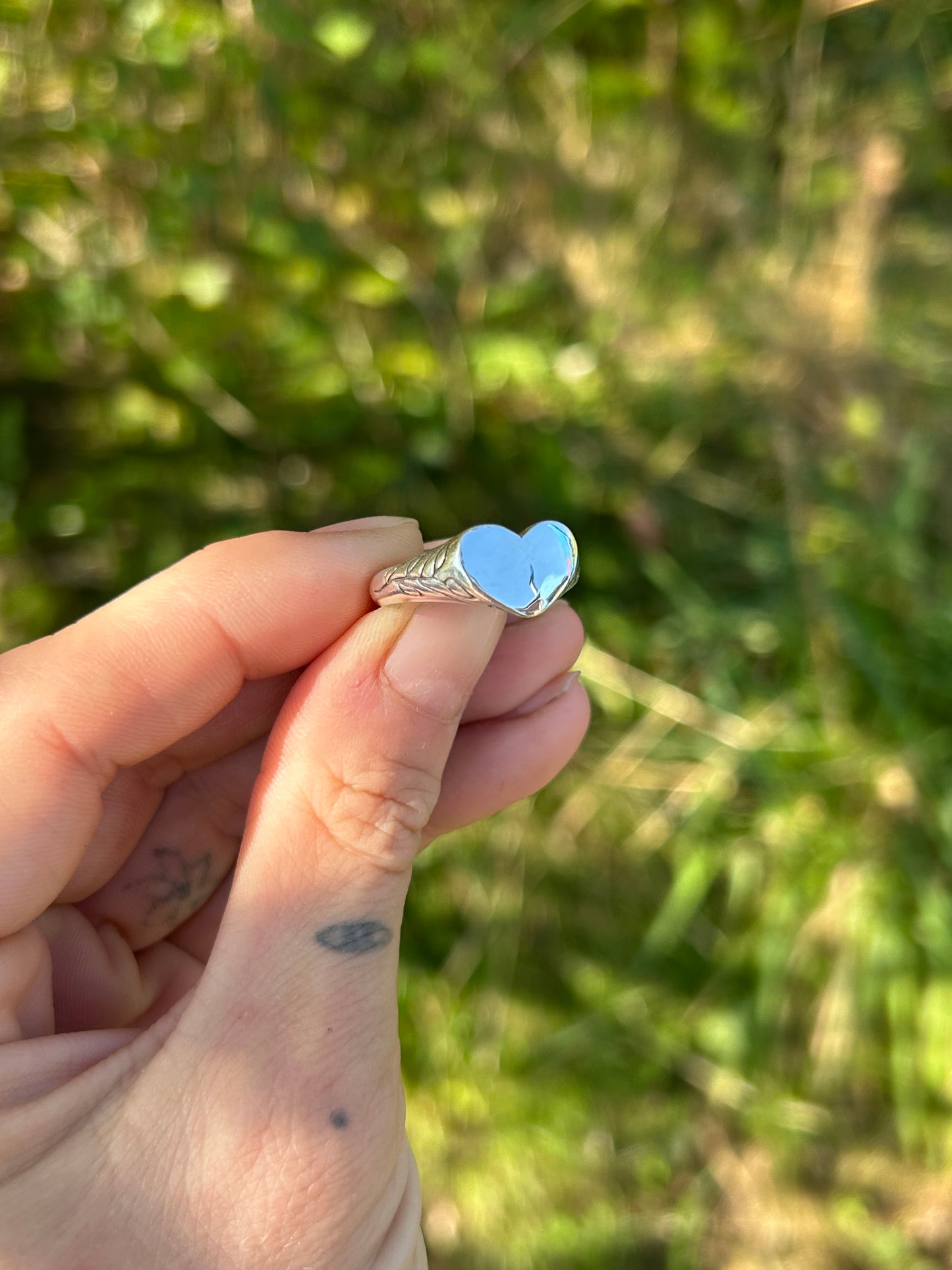 Heart Signet Ring