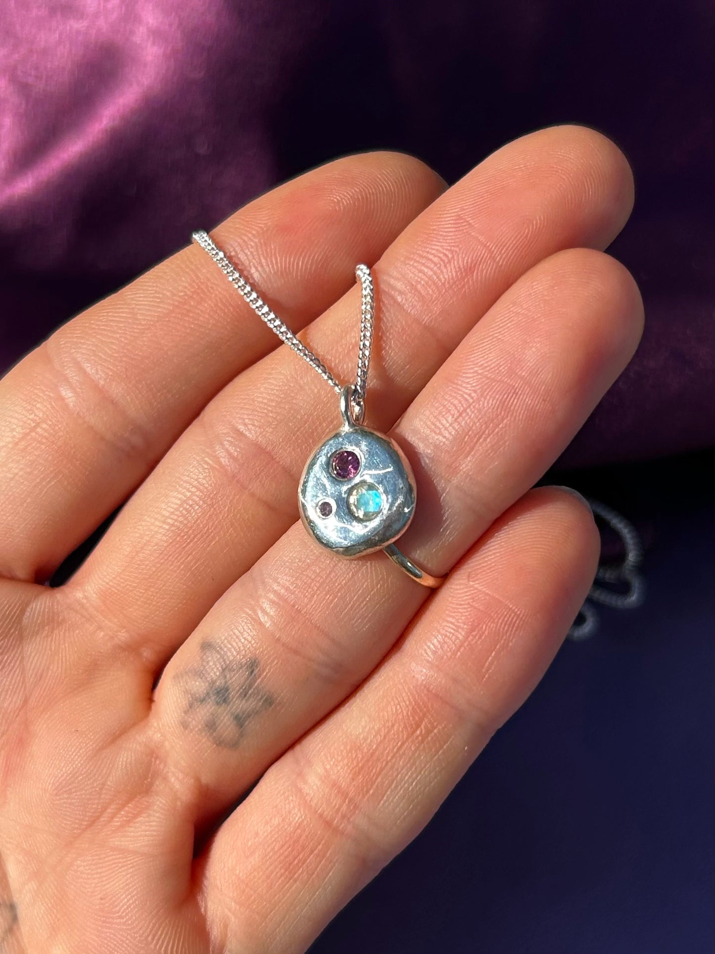 Sunrise Nugget Pendant