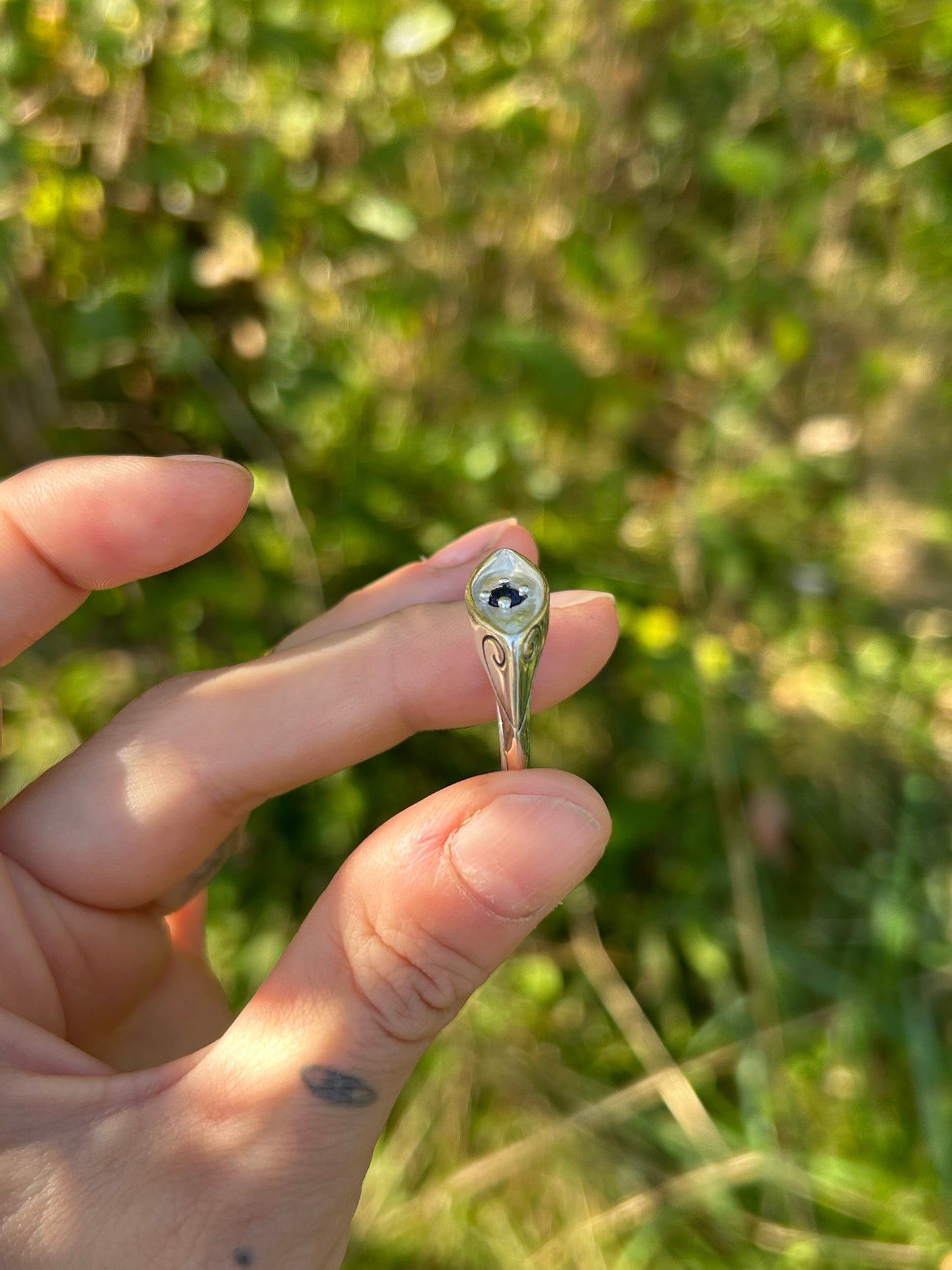 Eye Signet Ring