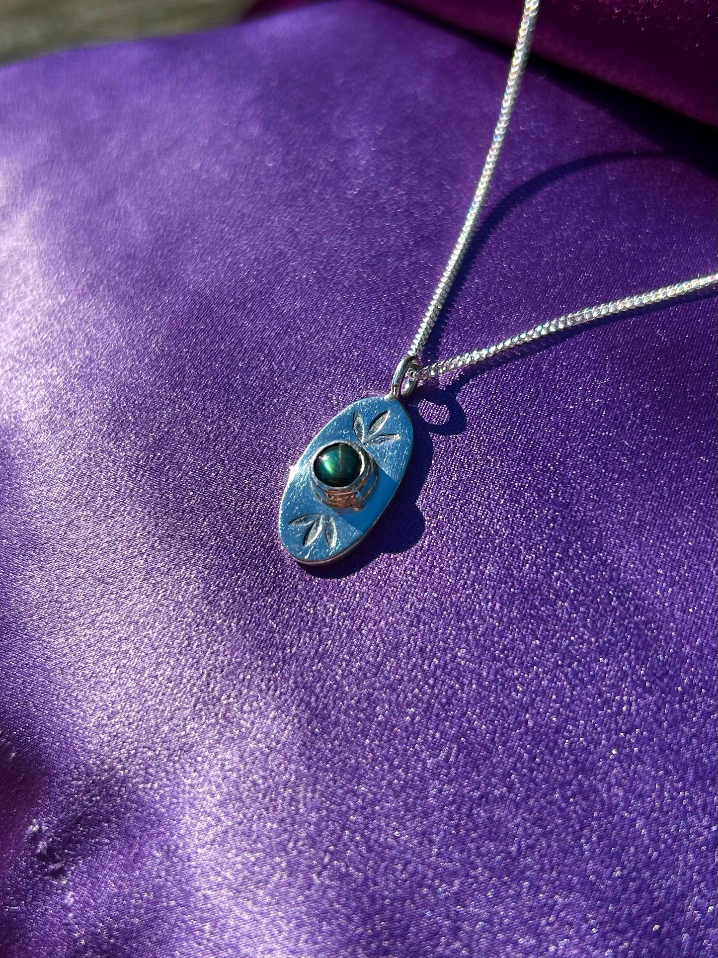 Oval Petal Necklace #2