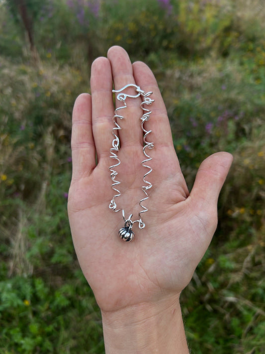 Pumpkin Tendrils Bracelet