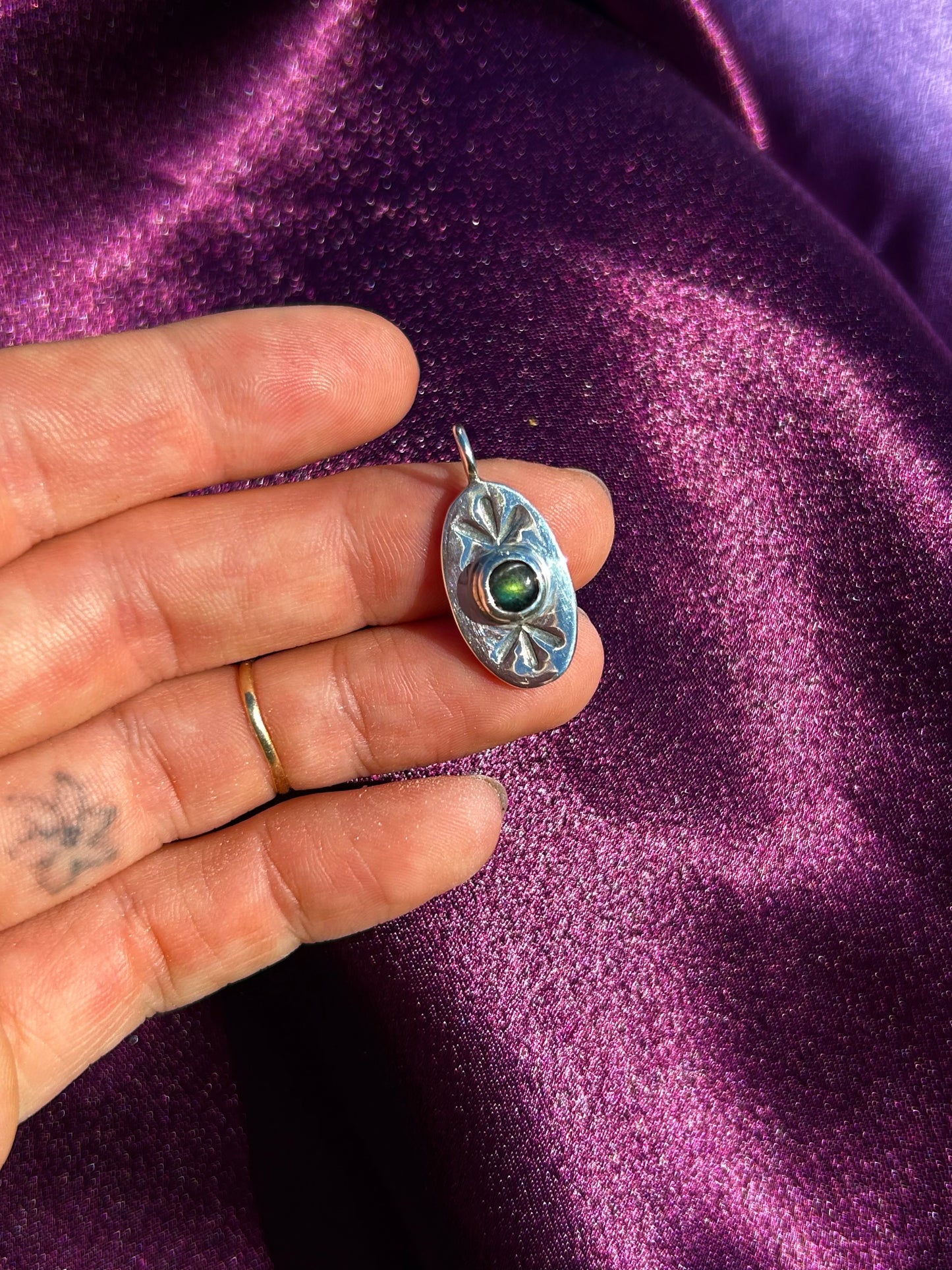 Oval Petal Necklace #1