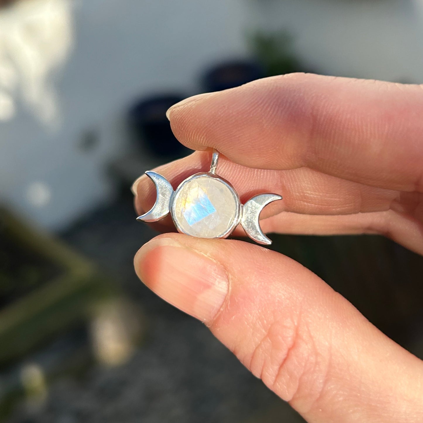 Full Moon Triple Goddess Pendant